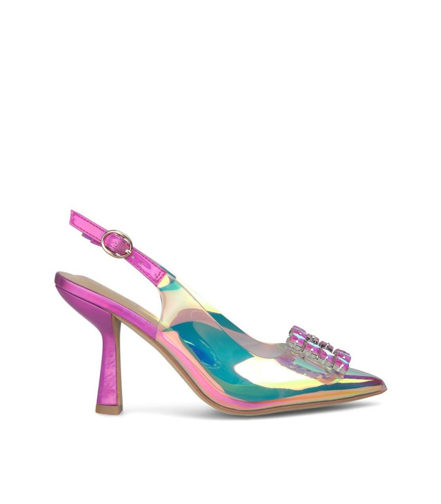 Pumps | Alma En Pena Transparent Reflective Shoe