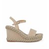 High Wedges | Alma En Pena Wedge Sandal Rhinestone Details