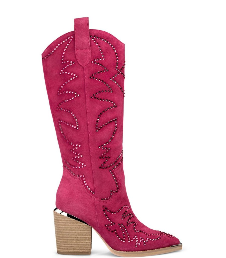 Boots | Alma En Pena Glitter Boot With Heel