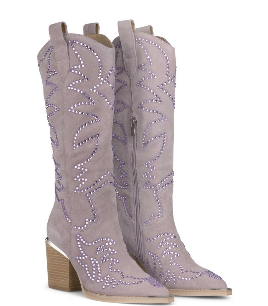 Boots | Alma En Pena Glitter Boot With Heel