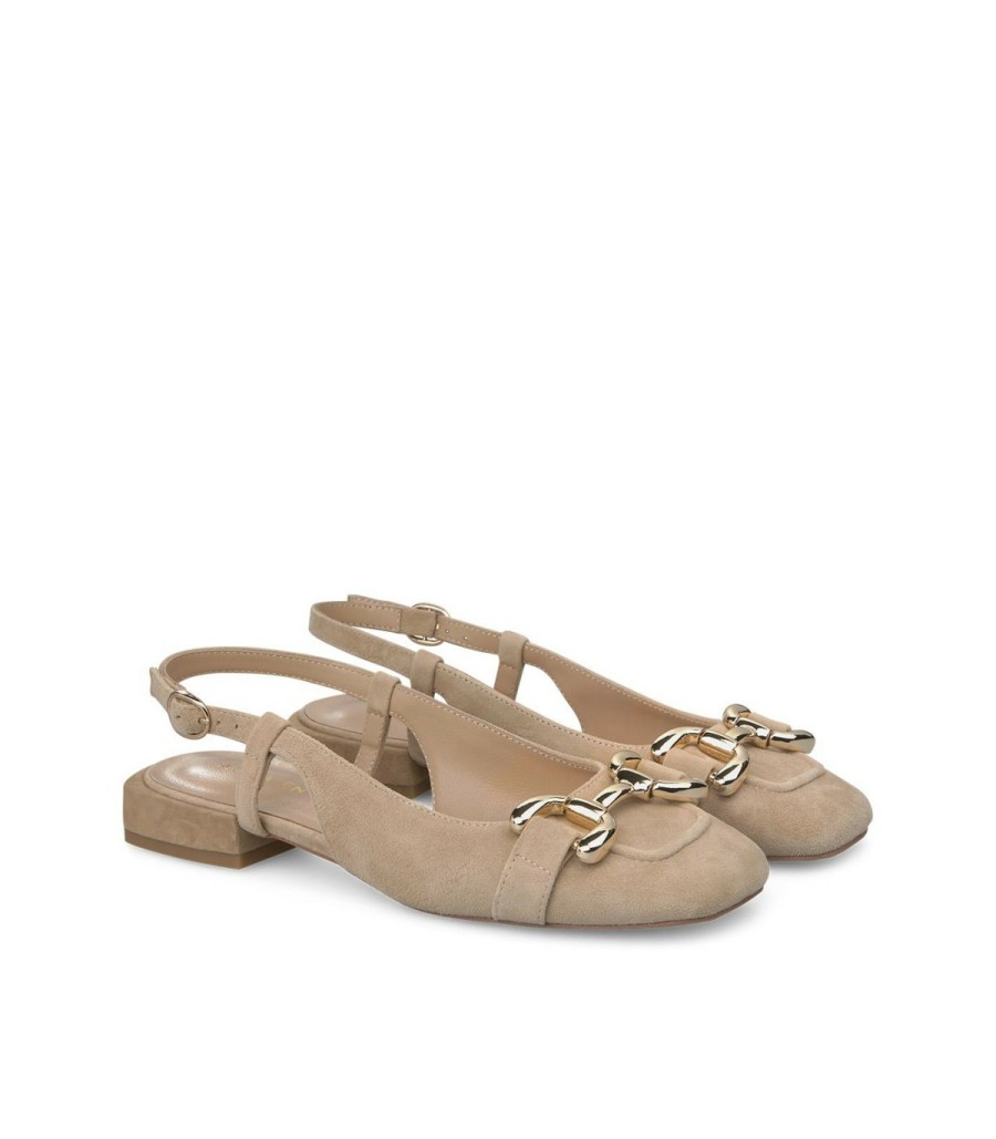 Flat Shoes | Alma En Pena Buckle Flat Shoe