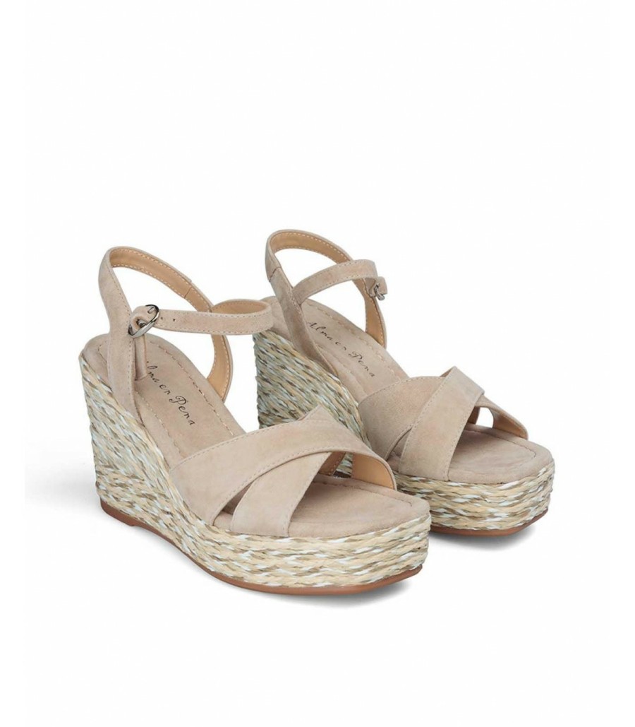 High Wedges | Alma En Pena Wedge Sandal With Straps