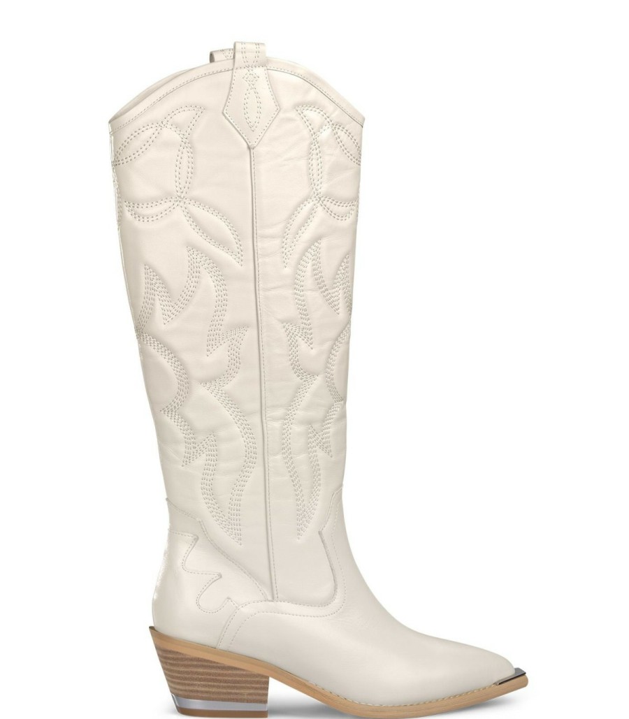 Boots | Alma En Pena Embroidered Flat Boot