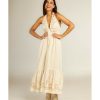 Long Dresses | Alma En Pena Embroidered Midi Dress