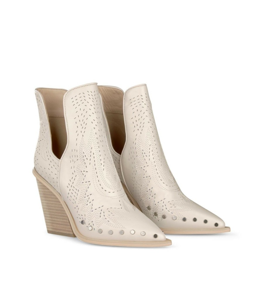 Ankle Boots | Alma En Pena Ankle Boots Studs With Slit