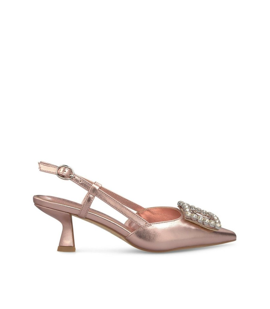 Pumps | Alma En Pena Square Brooch Heeled Shoes