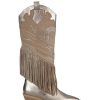 Boots | Alma En Pena Fringed Cowboy Boot