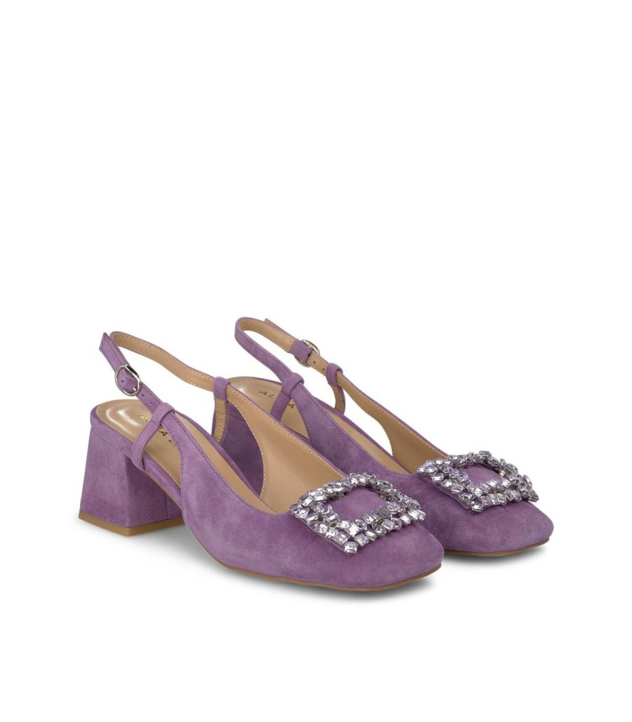 Pumps | Alma En Pena Square Embellished Shoe