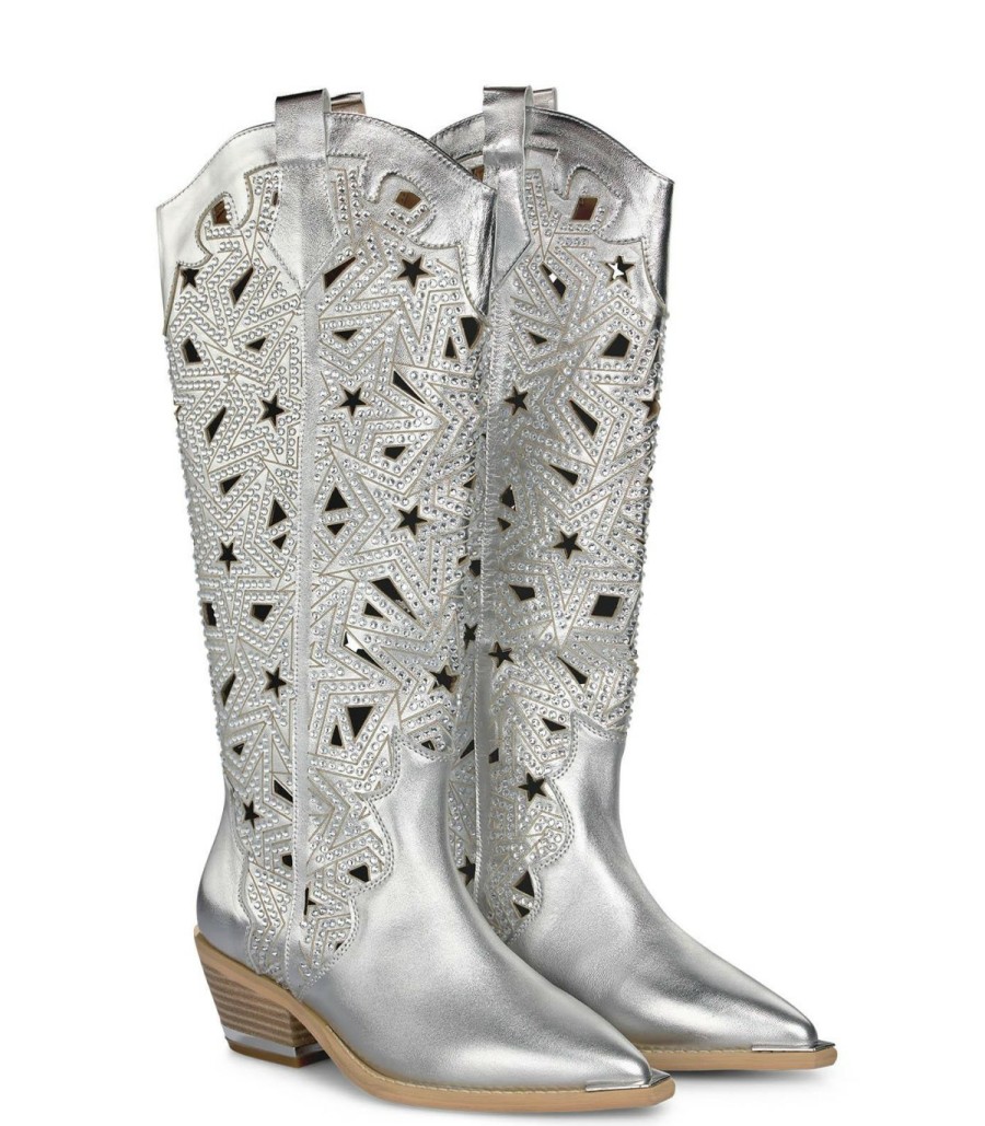 Boots | Alma En Pena Flat Boot Stars