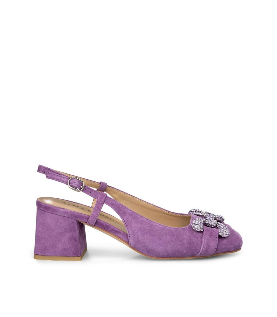 Pumps | Alma En Pena Square Heel Buckle Shoes