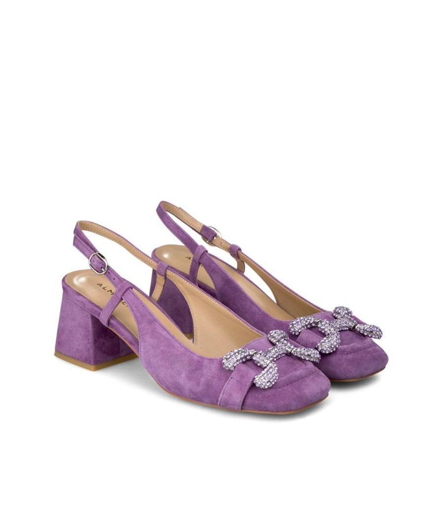 Pumps | Alma En Pena Square Heel Buckle Shoes