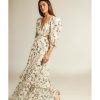 Long Dresses | Alma En Pena Long Floral Cutout Dress