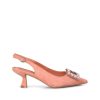 Pumps | Alma En Pena Square Embellished Heeled Shoe