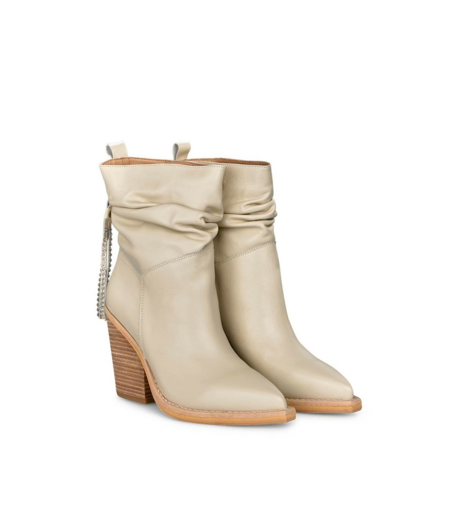 Ankle Boots | Alma En Pena Ankle Boot Fringed At The Back