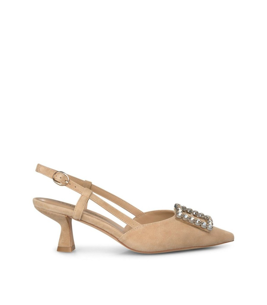 Pumps | Alma En Pena Square Brooch Heeled Shoes