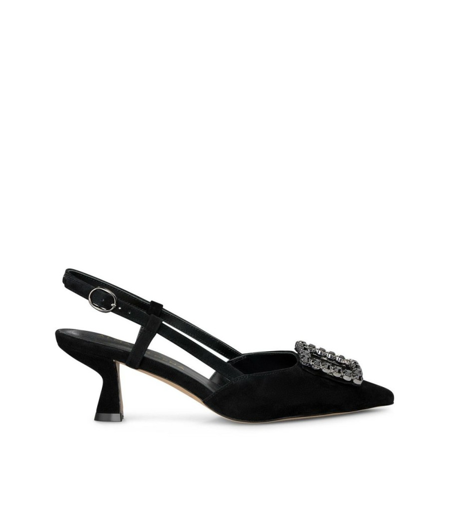 Pumps | Alma En Pena Square Brooch Heeled Shoes