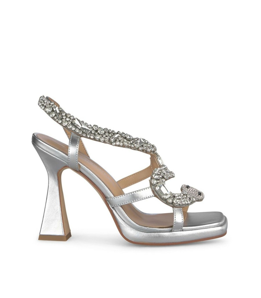 High Heel Sandals | Alma En Pena Sandalia De Tacon Serpiente