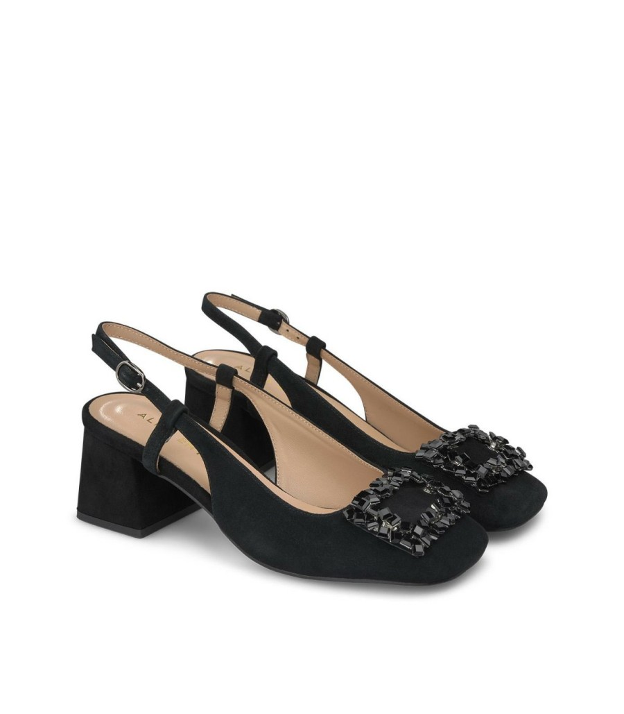 Pumps | Alma En Pena Square Embellished Shoe