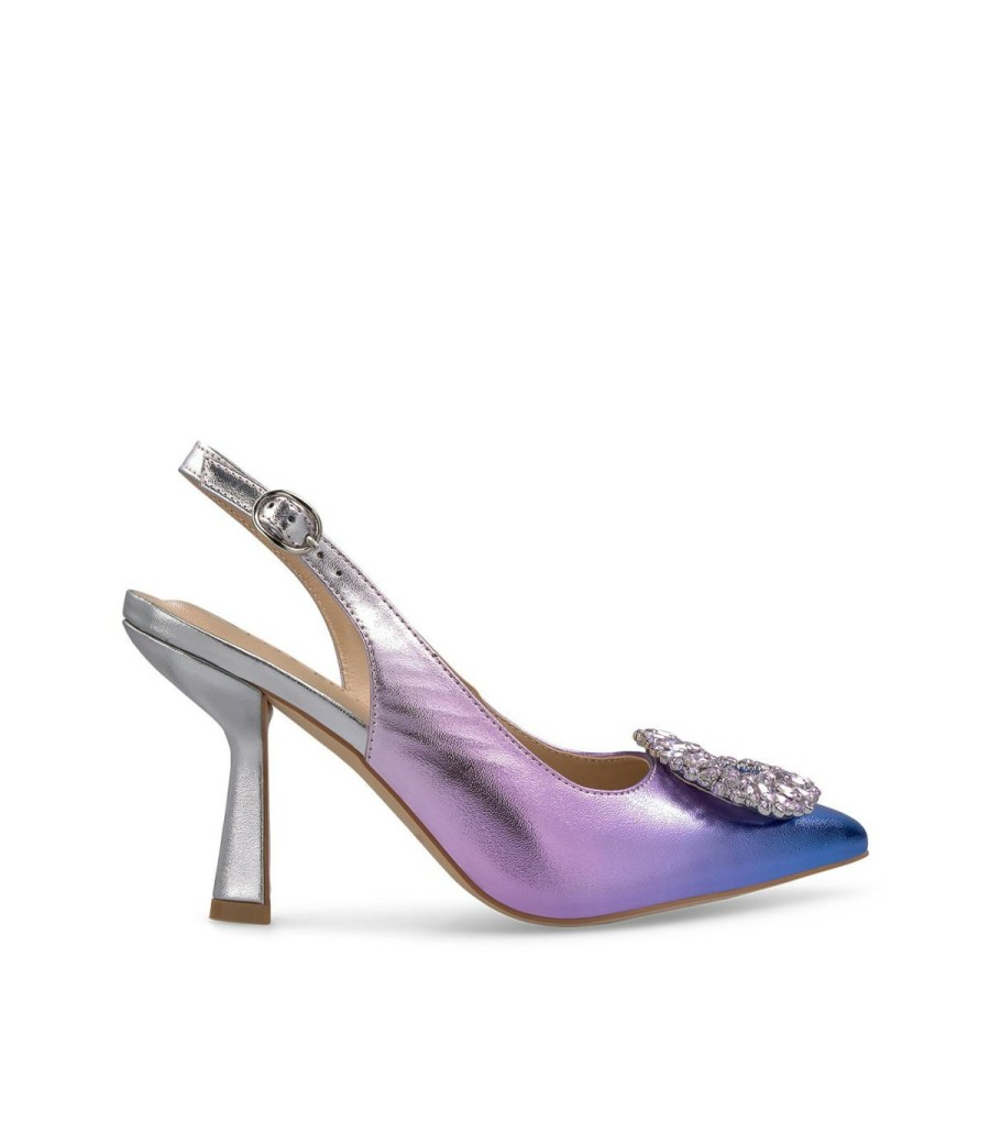 Pumps | Alma En Pena Heeled Shoe Circular Brooch