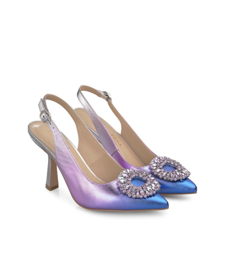 Pumps | Alma En Pena Heeled Shoe Circular Brooch