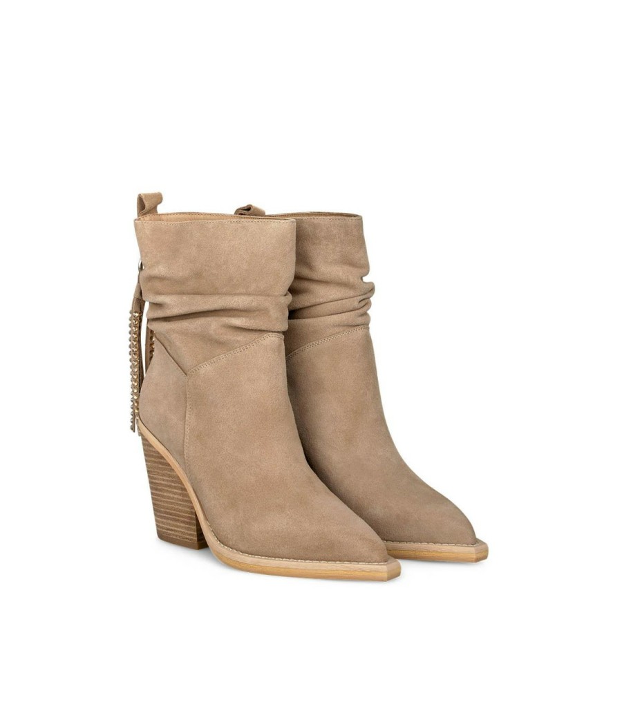 Ankle Boots | Alma En Pena Ankle Boot Fringed At The Back