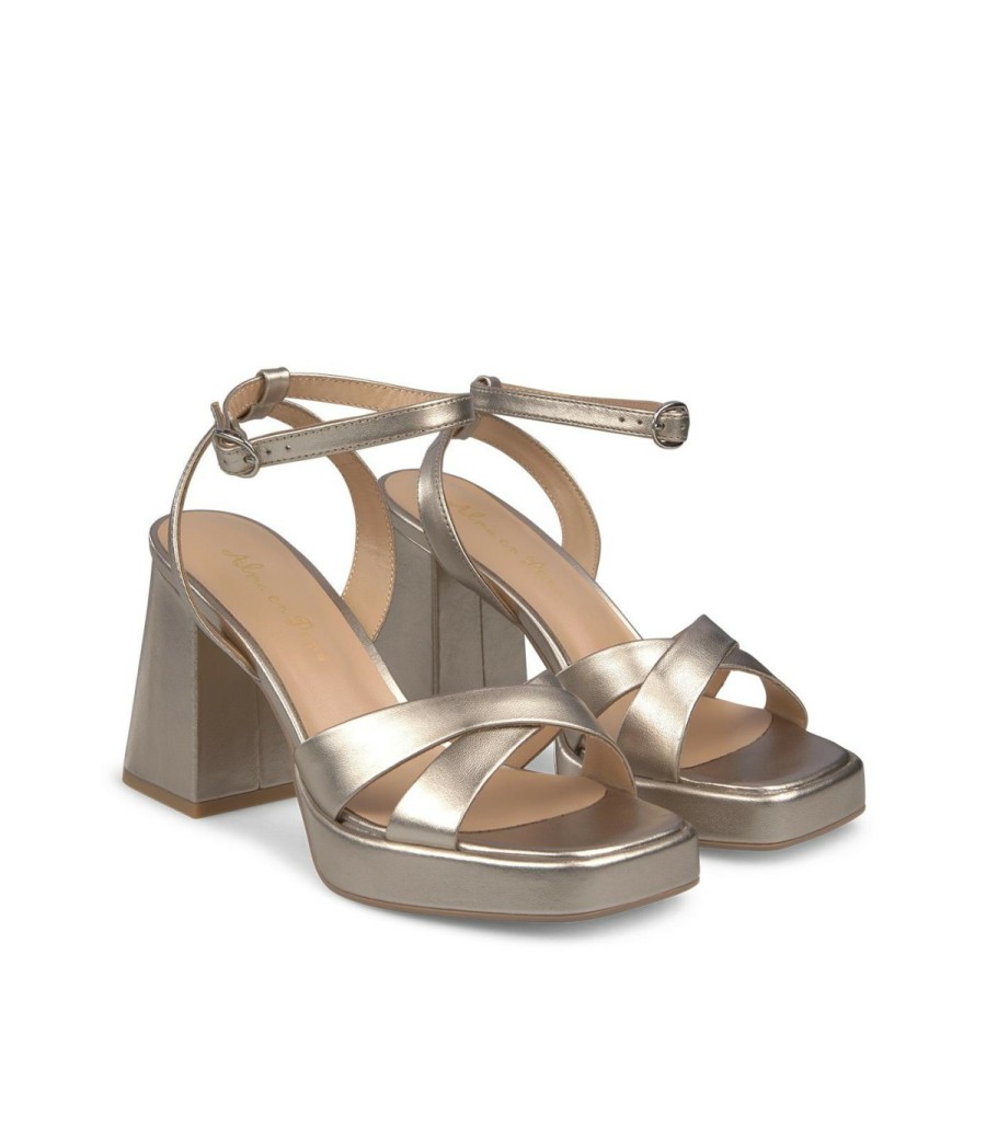 High Heel Sandals | Alma En Pena Block Heel Sandal