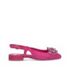 Flat Shoes | Alma En Pena Rhinestone Buckle Shoe