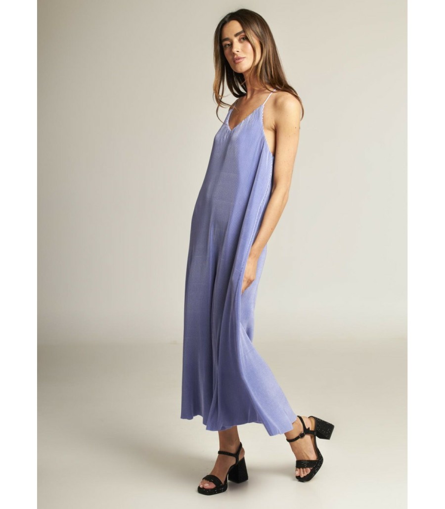 Long Dresses | Alma En Pena Pleated Midi Dress