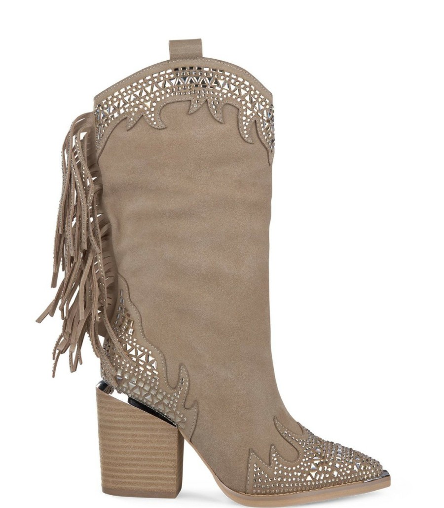 Ankle Boots | Alma En Pena Fringed Boot With Glitter