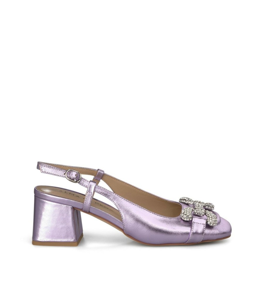 Pumps | Alma En Pena Square Heel Buckle Shoes