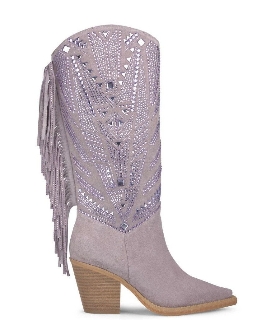 Boots | Alma En Pena Glitter And Fringes Boot