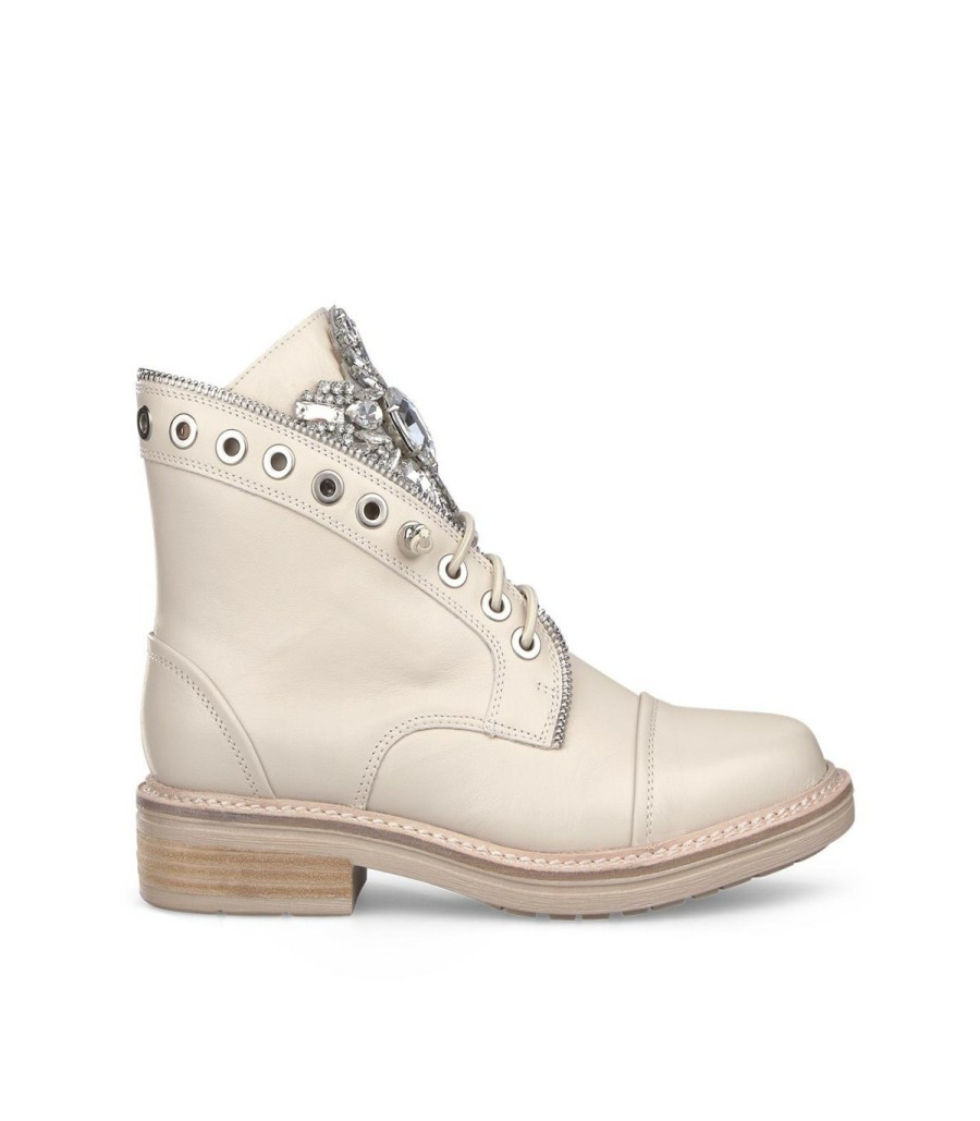 Ankle Boots | Alma En Pena Flat Lace-Up Ankle Boot