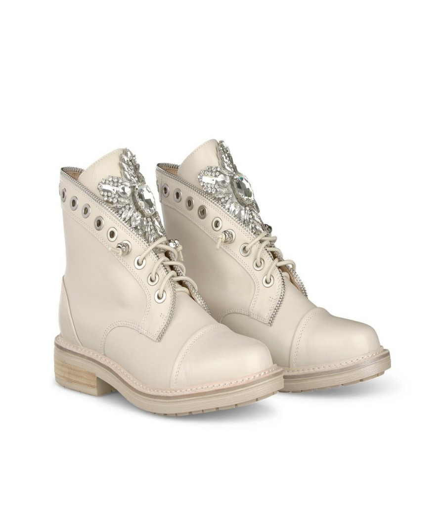 Ankle Boots | Alma En Pena Flat Lace-Up Ankle Boot