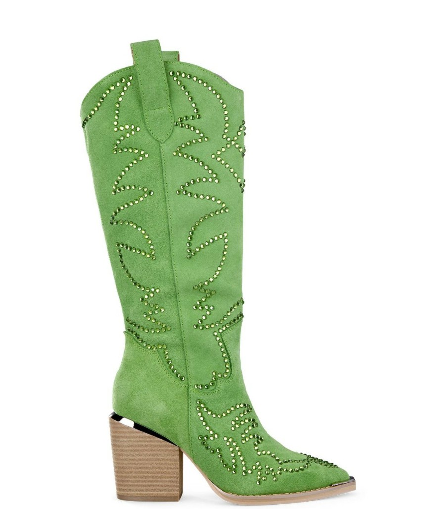 Boots | Alma En Pena Glitter Boot With Heel