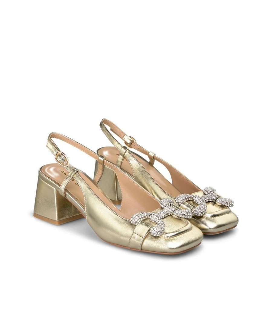 Pumps | Alma En Pena Square Heel Buckle Shoes