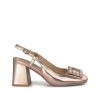 Pumps | Alma En Pena Square Heeled Brogue Shoe