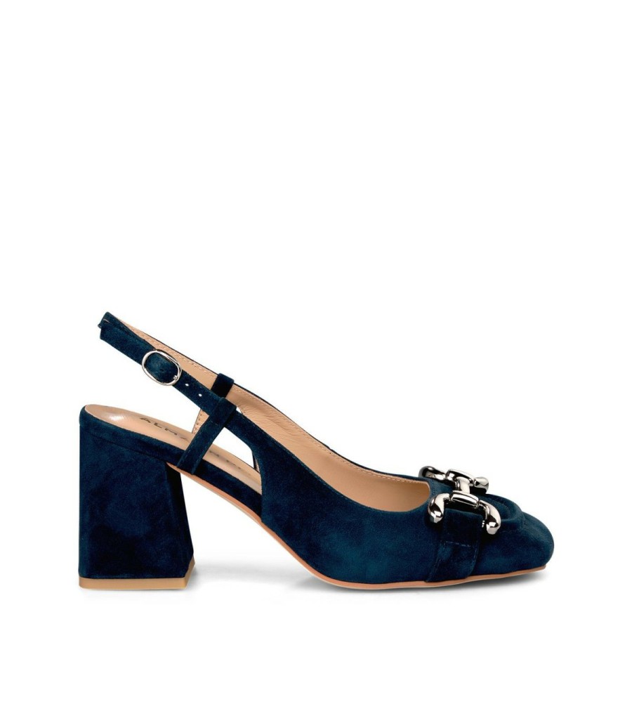 Pumps | Alma En Pena Square Heeled Buckle Shoe