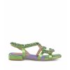 Flat Sandals | Alma En Pena Flat Sandal Snake Rhinestones