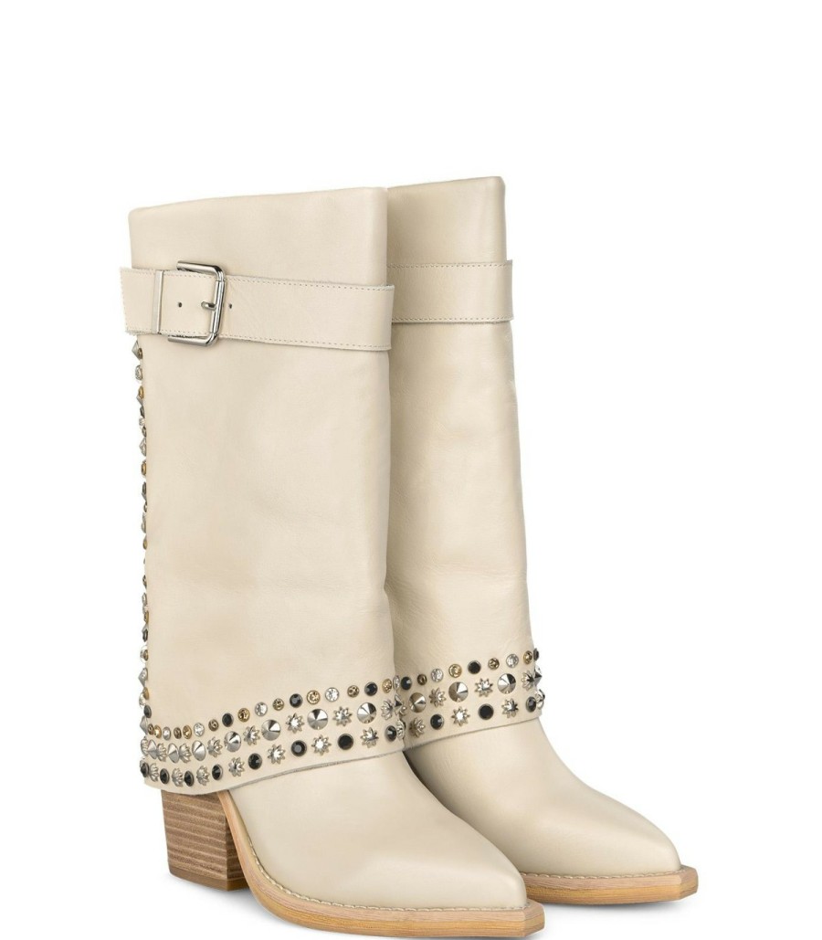 Boots | Alma En Pena Studded Heeled Boot