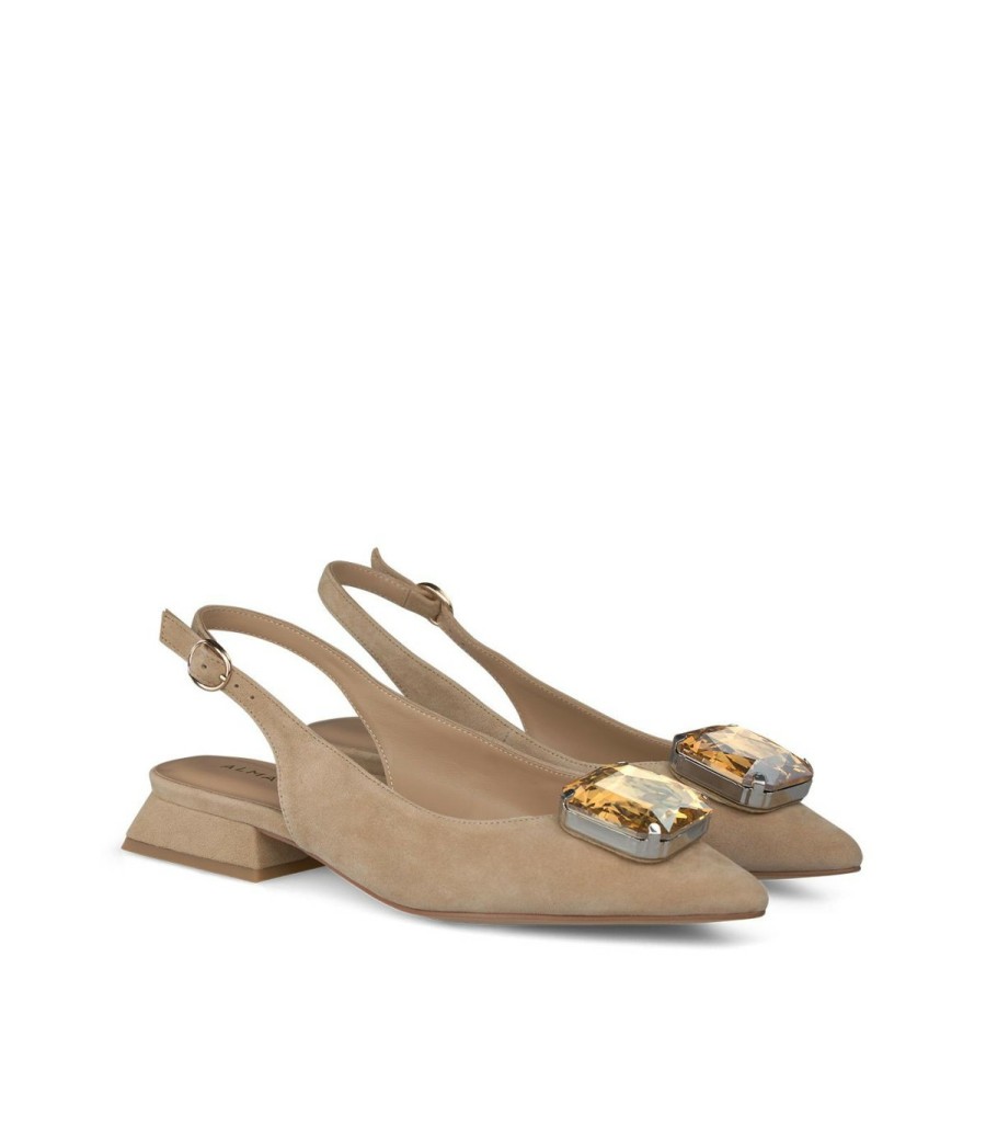 Flat Shoes | Alma En Pena Flat Stone Shoe