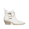 Ankle Boots | Alma En Pena Buckle Studded Ankle Boots