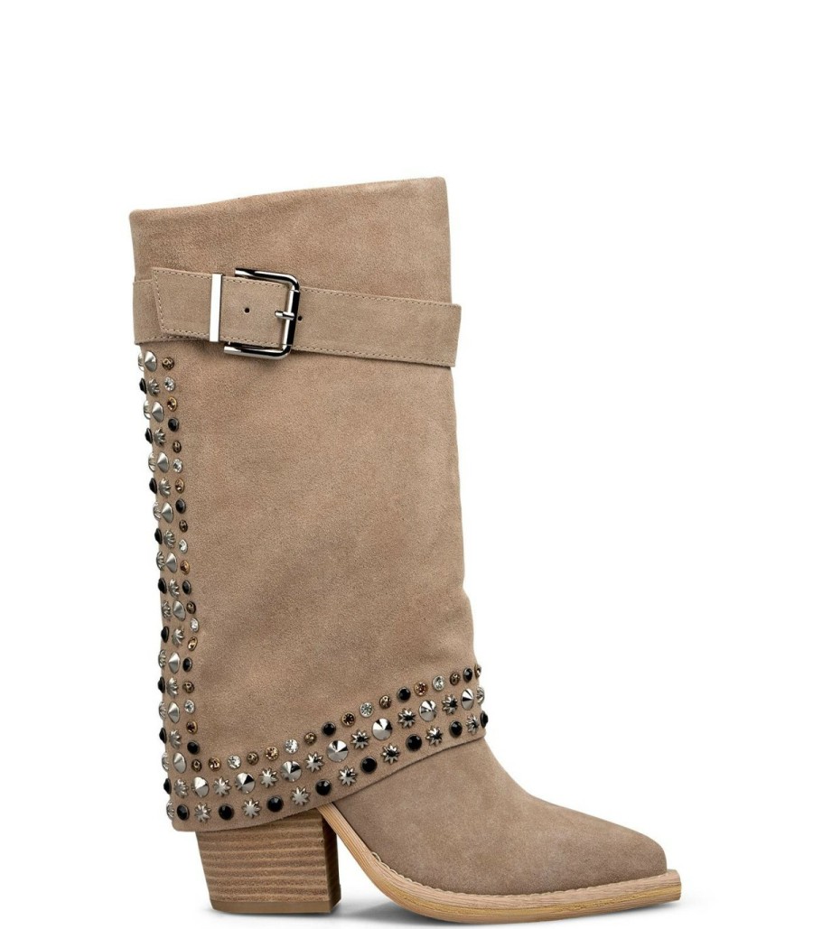 Boots | Alma En Pena Studded Heeled Boot