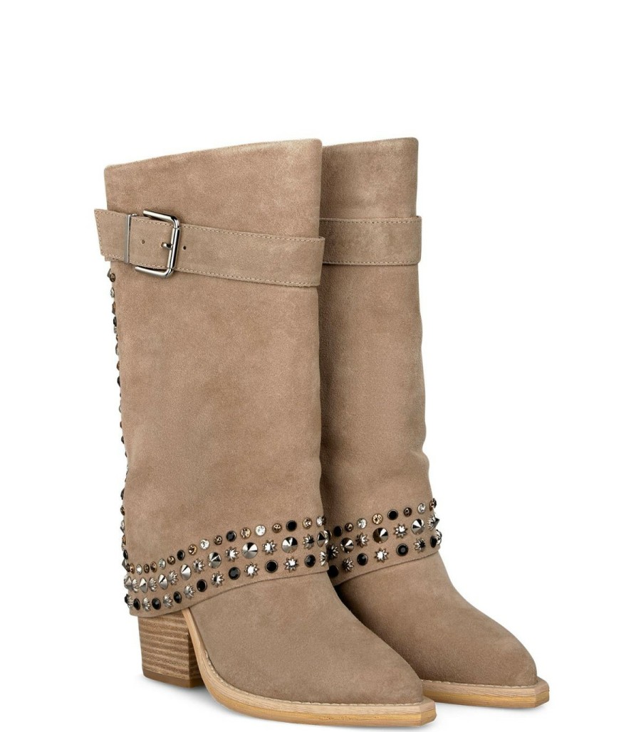 Boots | Alma En Pena Studded Heeled Boot