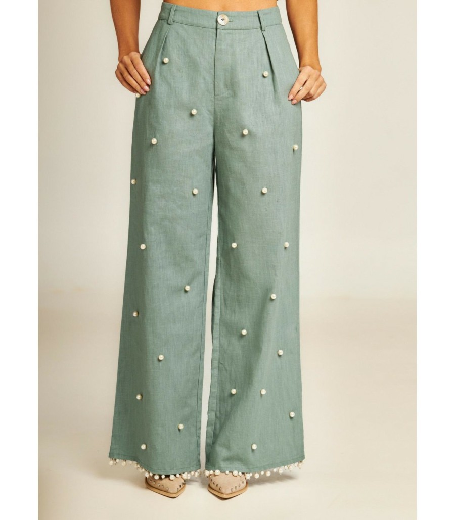 Trousers | Alma En Pena Pearlised Trousers