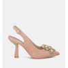 Pumps | Alma En Pena Brooch Flower Heel Shoe