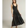 Long Dresses | Alma En Pena Long Metallic Thread Dress