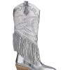 Boots | Alma En Pena Fringed Cowboy Boot