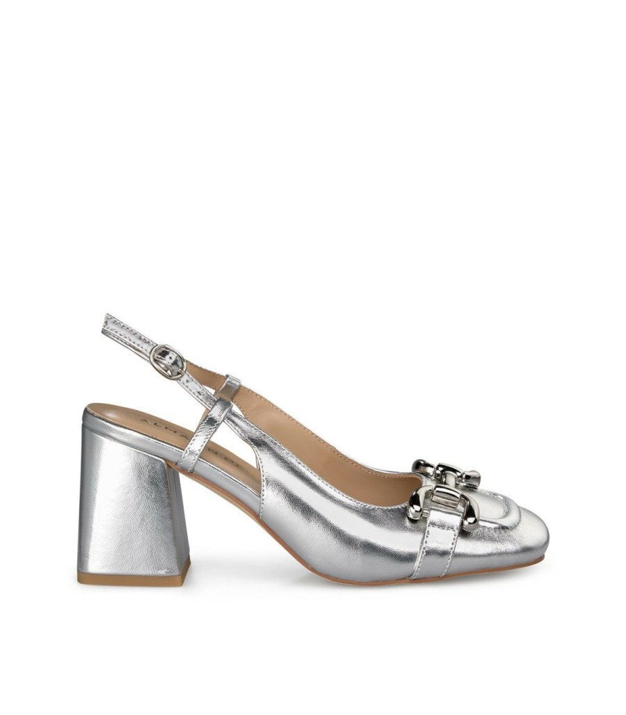 Pumps | Alma En Pena Square Heeled Buckle Shoe