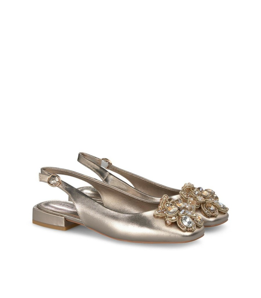 Flat Shoes | Alma En Pena Flat Shoe Flower