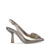 Pumps | Alma En Pena Brooch Flower Heel Shoe